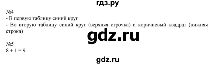 ГДЗ по математике 1 класс  Рудницкая   часть 1. страница - 57, Решебник №1 к учебнику 2016