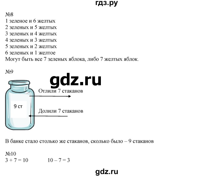 ГДЗ по математике 1 класс  Рудницкая   часть 2. страница - 116, Решебник №1 к учебнику 2016