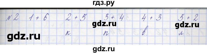 ГДЗ по математике 1 класс Демидова рабочая тетрадь  страница - 41, Решебник